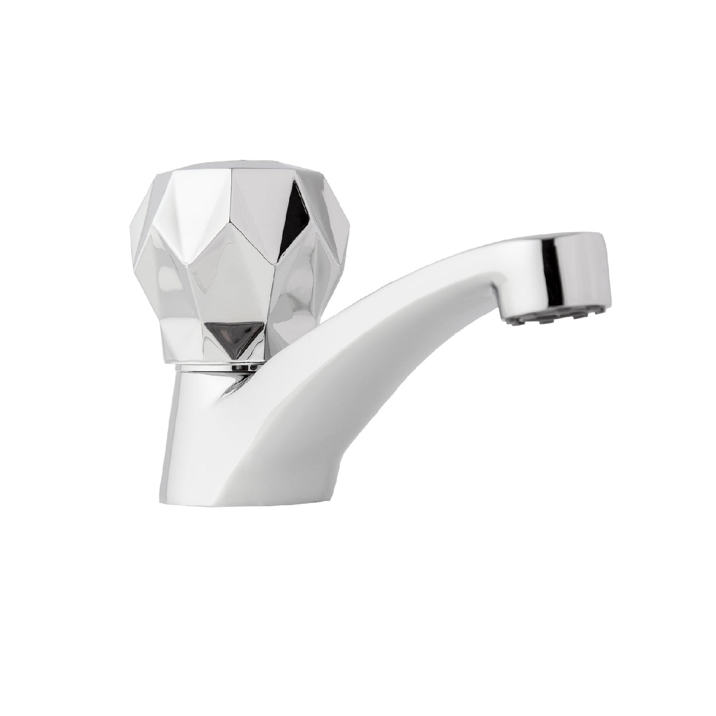 Llave para lavamanos metálica Platino