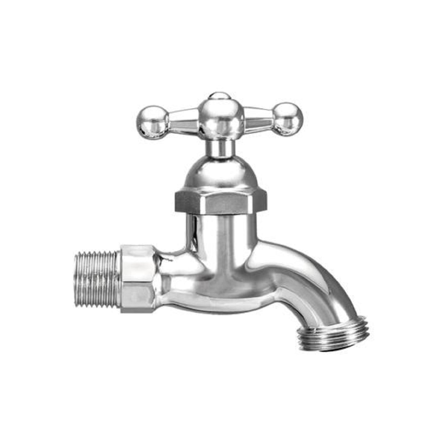 Llave Manguera Plástica Cromo Bajo consumo