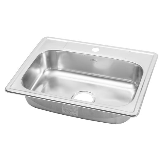 Lavaplatos Acero De Empotrar 62 X 48 Cms un Hueco