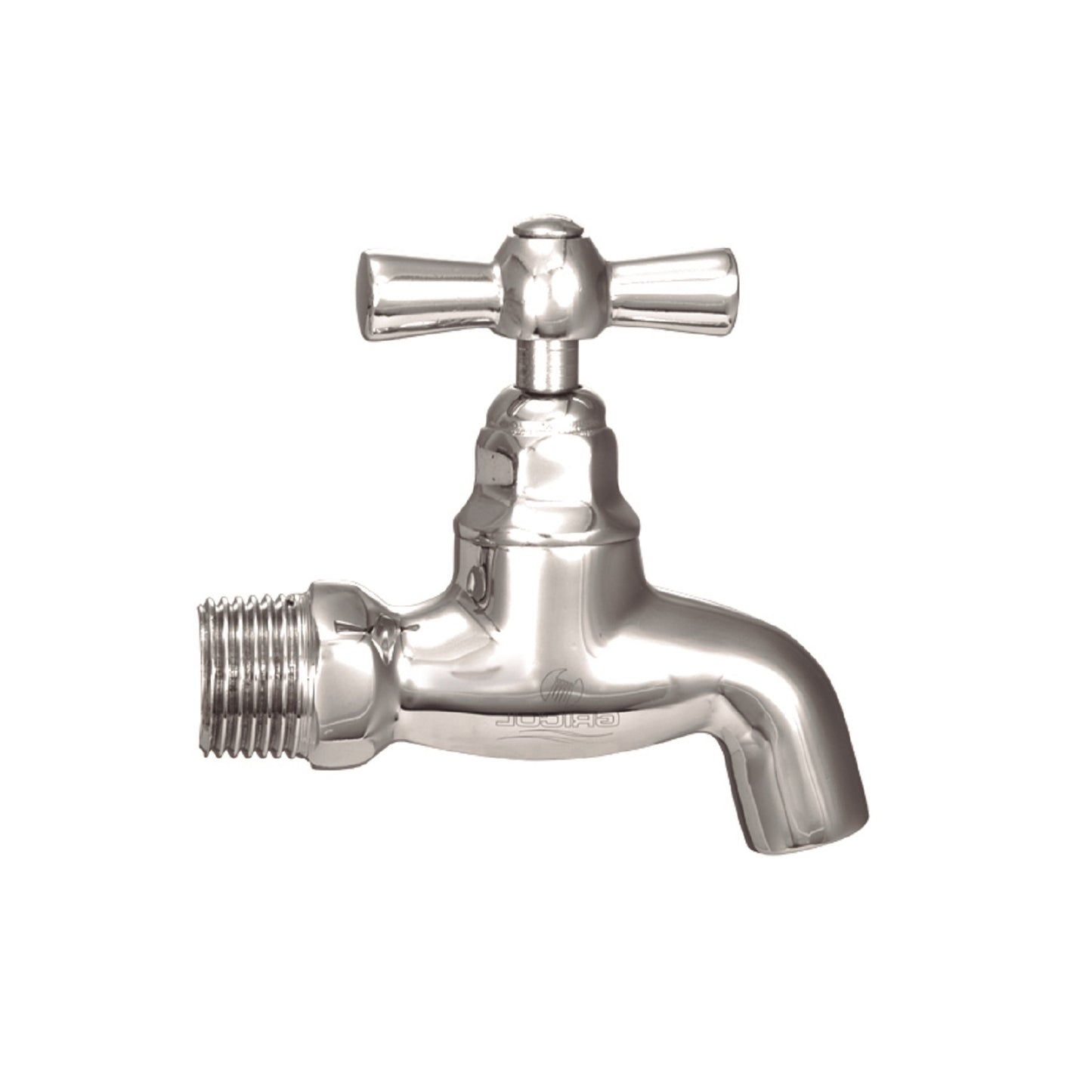 Llave terminal liviana metal cromo Bajo Consumo