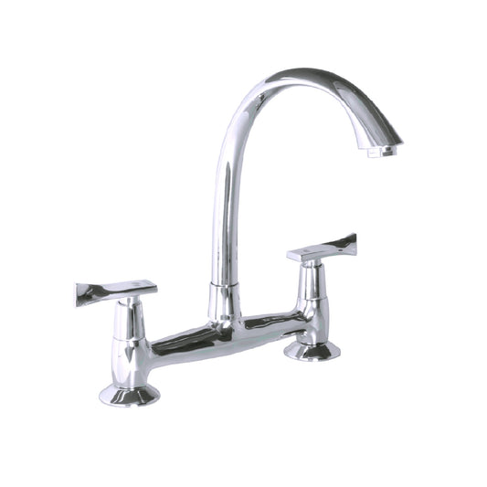 Mezclador Lavaplatos 8" Cuerpo Expuesto Pristina