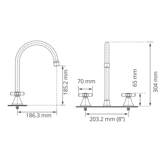 Mezclador 8" Helvetia