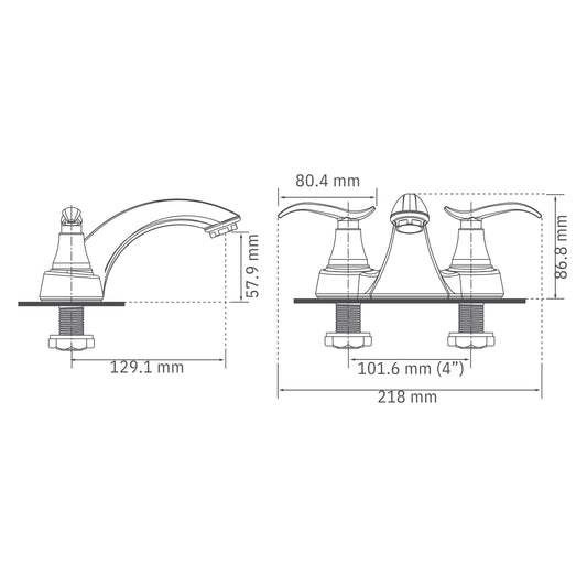 Mezclador 4" Tedesca