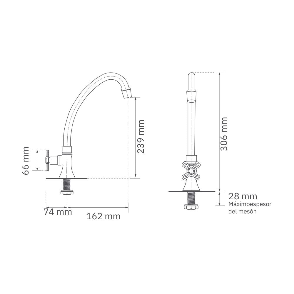 Llave Móvil Mesa Atlántico
