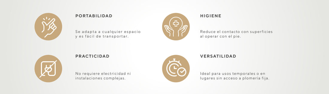 Todo sobre las bombas de pie para lavamanos portátiles