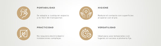 Todo sobre las bombas de pie para lavamanos portátiles