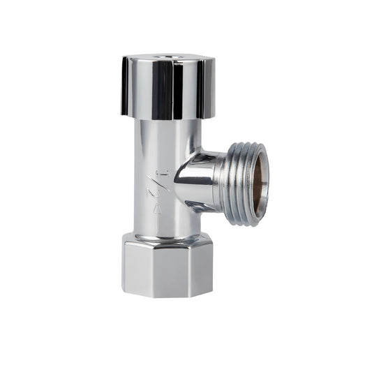 Llave Lavadora Plástica Cromada