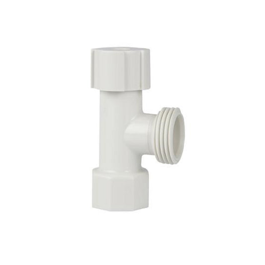 Llave Lavadora Plástica Blanca