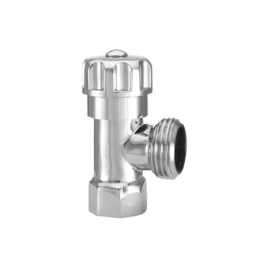 Llave Lavadora Metálica Cromada