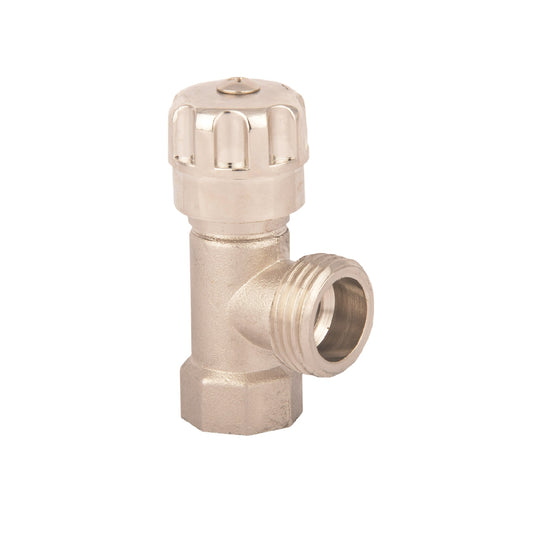 Llave Lavadora Metálica Satinada