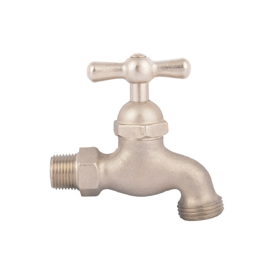 Llave Manguera Metálica Pesada Satinada