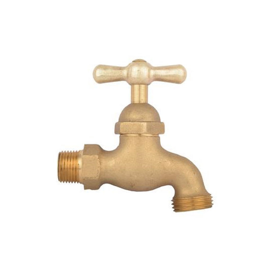 Llave Manguera Metálica Pesada Bronce