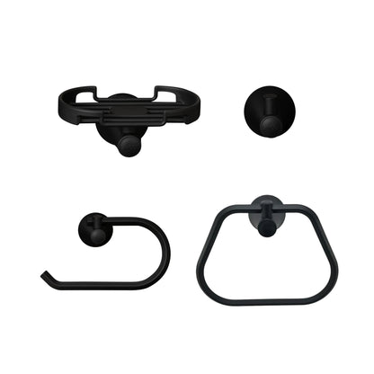 Kit Accesorios 4 Piezas Contempra (Toallero Aro)