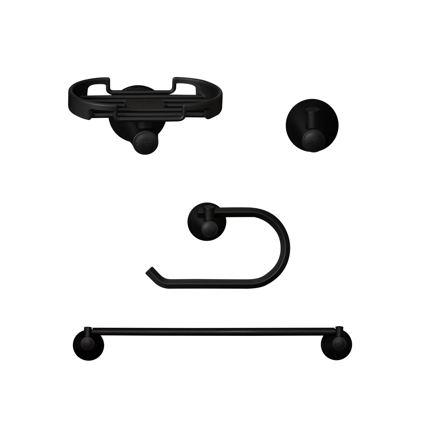 Kit Accesorios 4 Piezas Contempra (Toallero Barra)