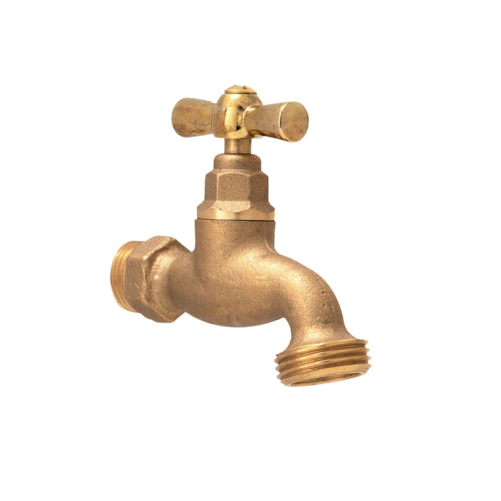 Llave Manguera Liviana Metálica Bronce Bajo Consumo