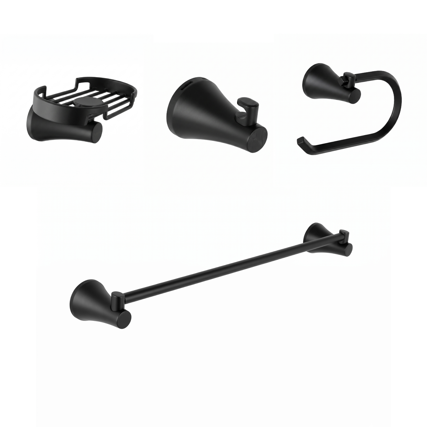 Kit Accesorios 4 Piezas Contempra (Toallero Barra)