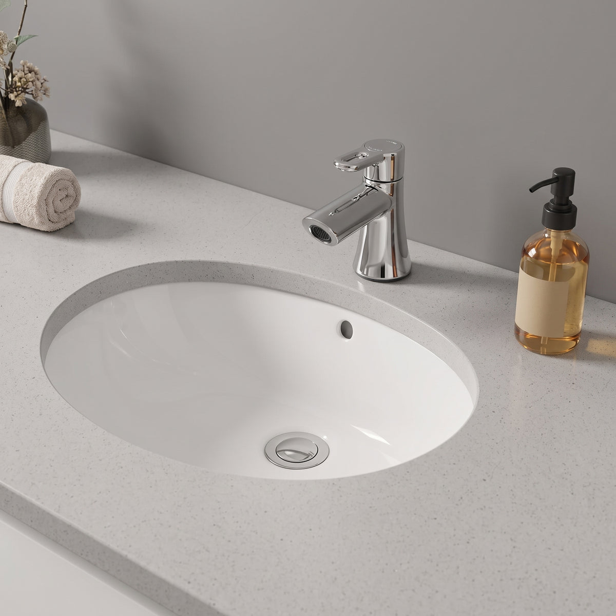 Llave Individual Lavamanos Roma Bajo Consumo