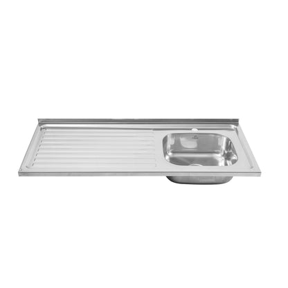 Lavaplatos Poceta Derecha 120 X 50 Cm Con Complementos