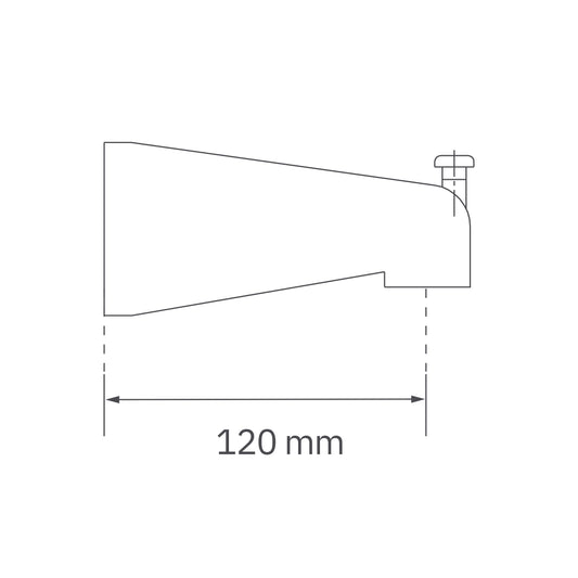 Salida A Tina Con Botón
