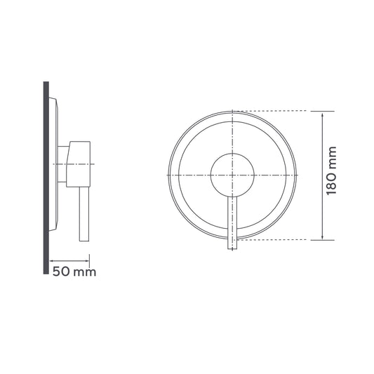 Monomando Ducha Vivaldi