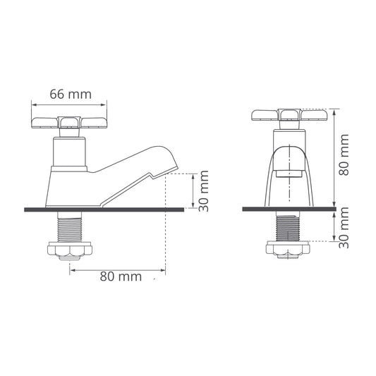 Llave Para Lavamanos Atlántico