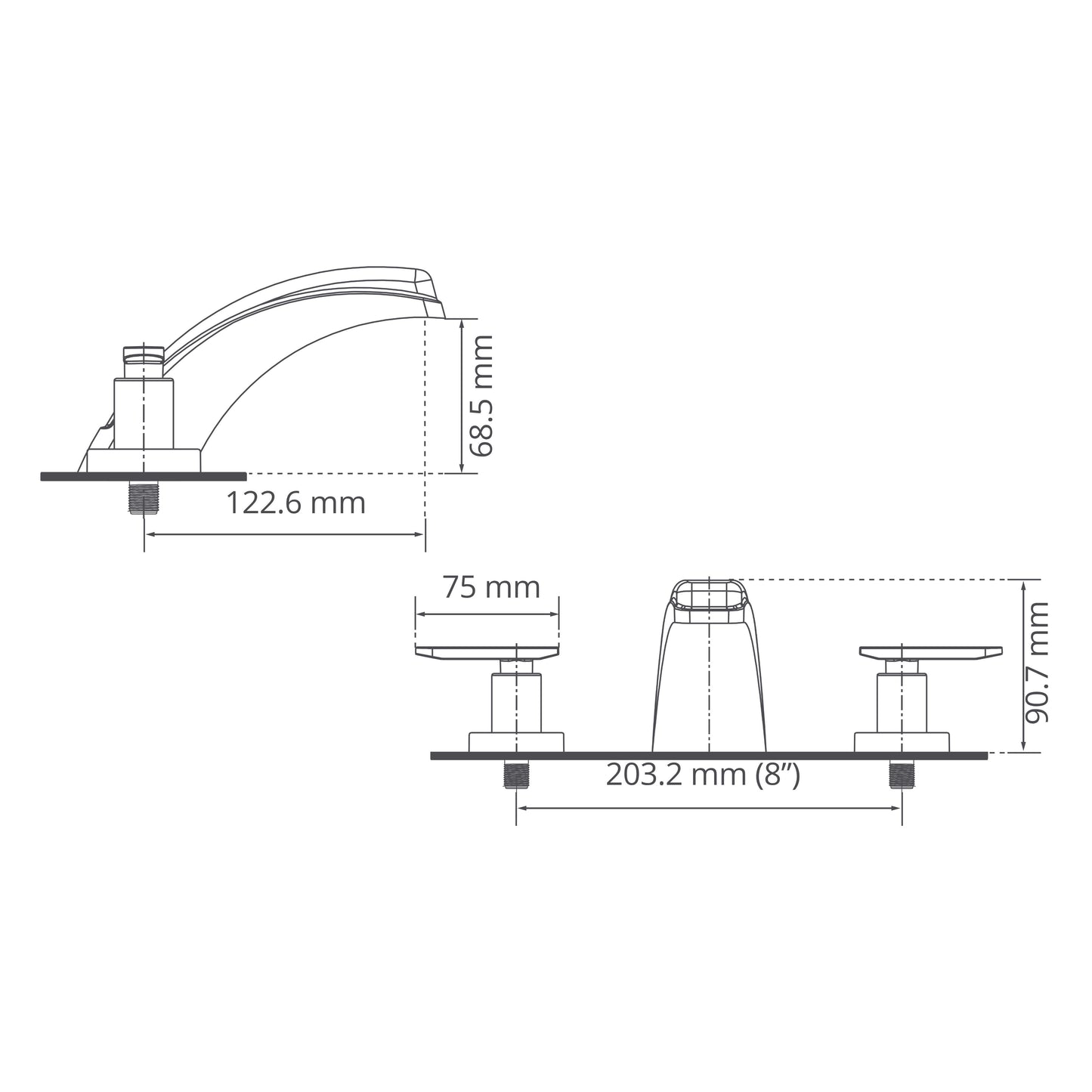 Mezclador  8" Piana