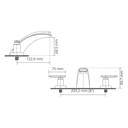 Mezclador  8" Piana