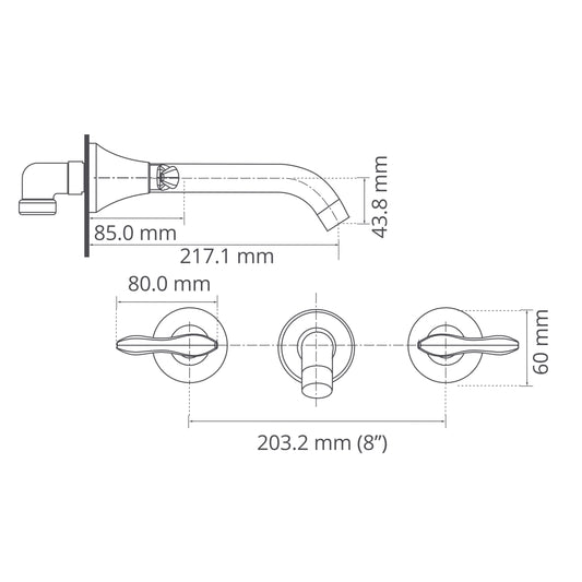 Mezclador 8" Tedesca