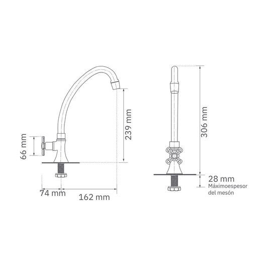 Llave Móvil Mesa Atlántico