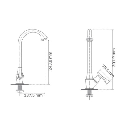Llave Móvil Mesa Pristina