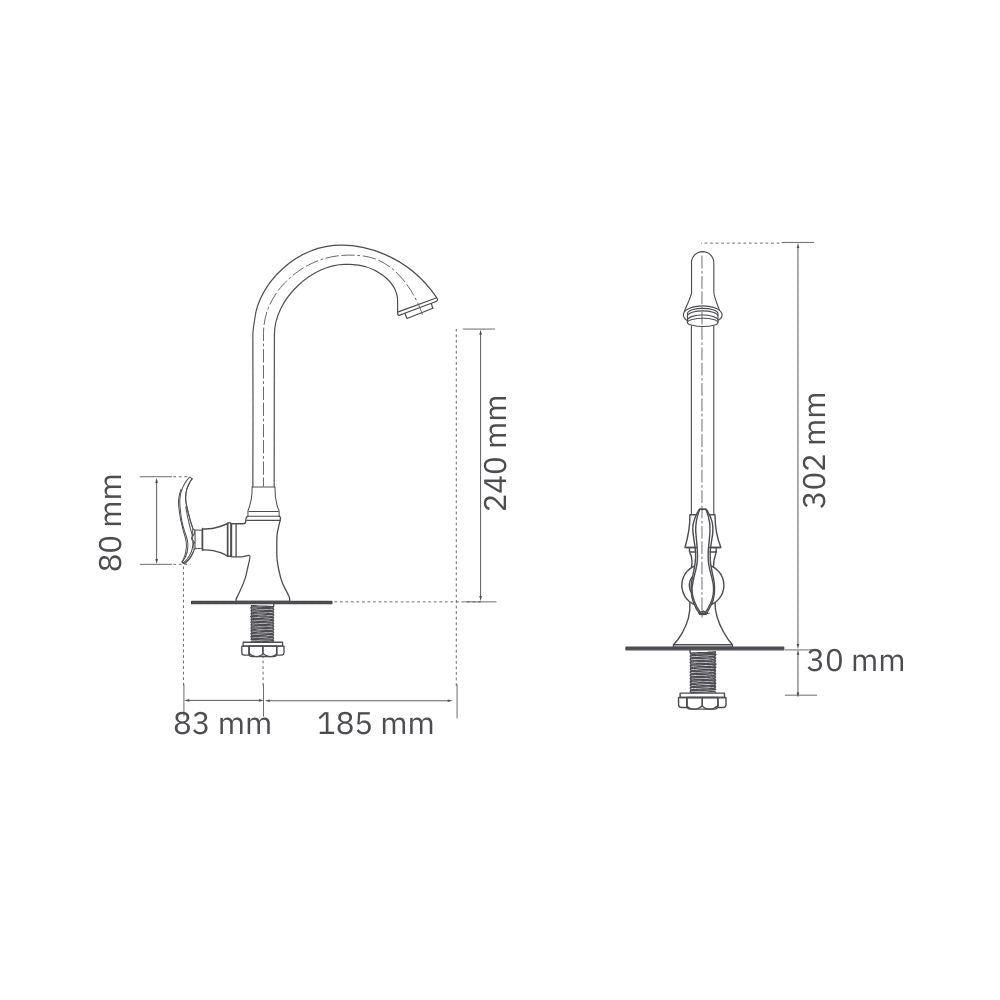 Llave Móvil Mesa Tedesca