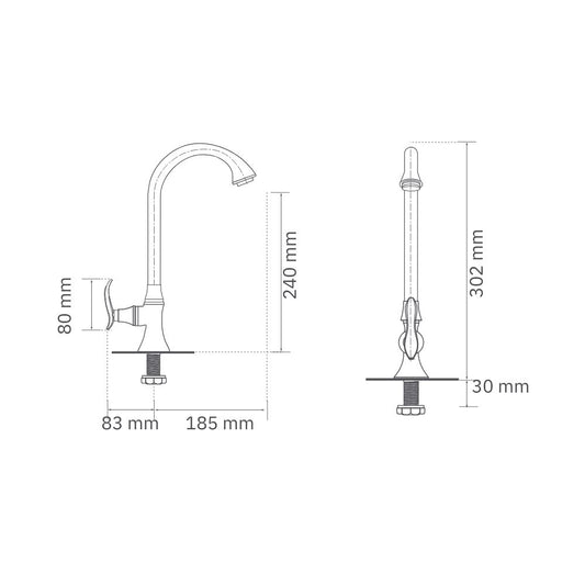 Llave Móvil Mesa Tedesca