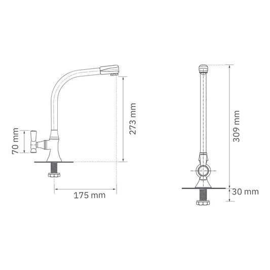 Llave Móvil Mesa Toscana