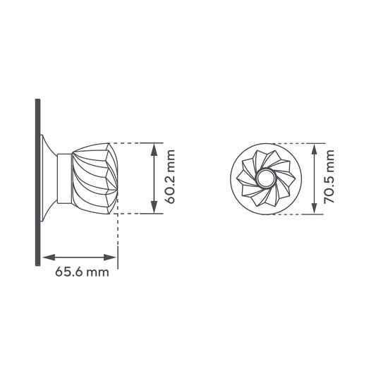 Registro Ducha Kristhal