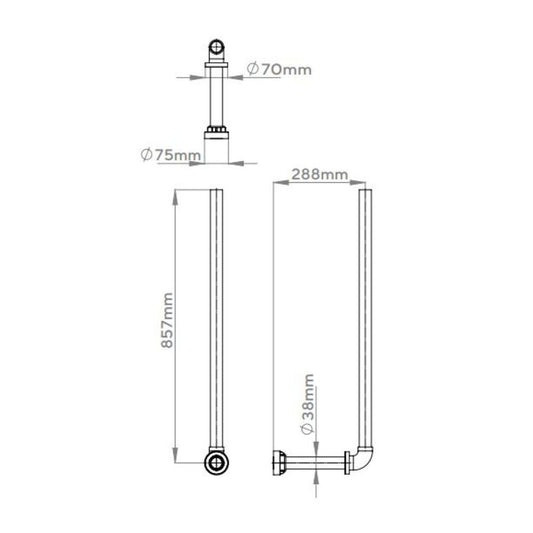 Conexión Posterior Sanitario
