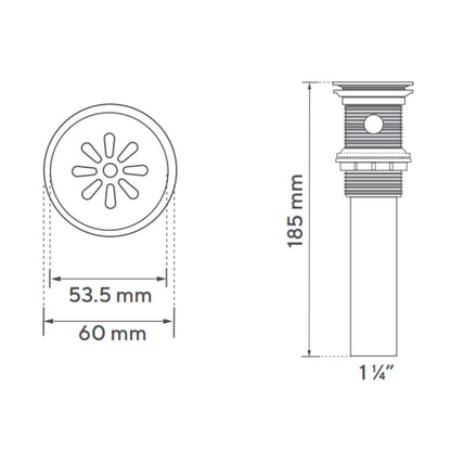Desagüe Sencillo Con Rebose