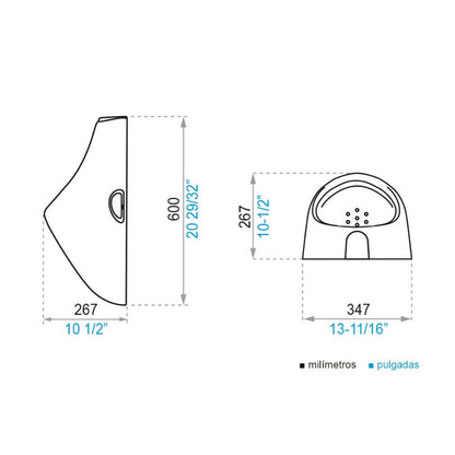 Orinal Conexión Posterior 0,5 Lpf