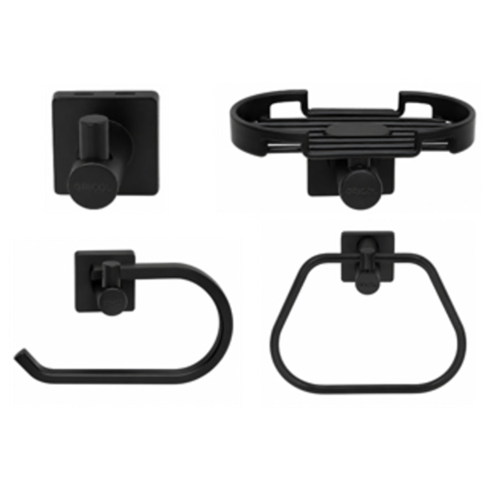 Kit Accesorios 4 Piezas Genesis (Toallero Aro)