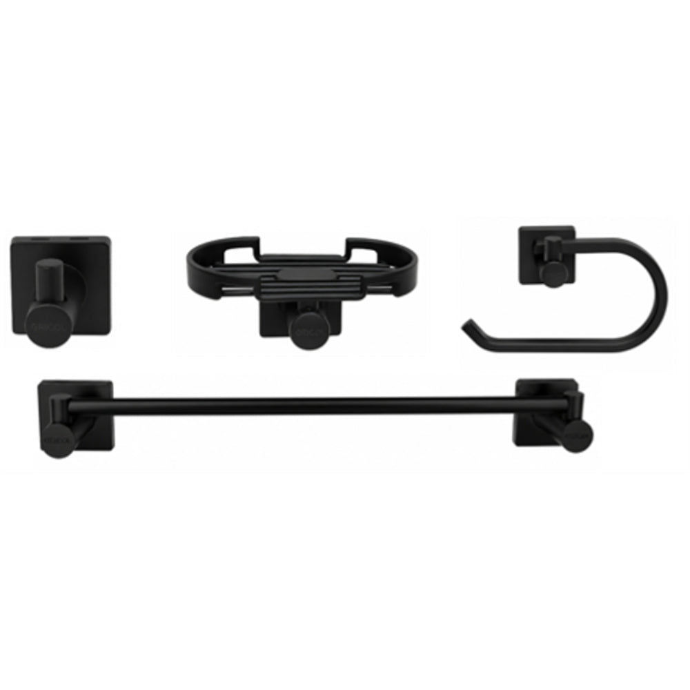 Kit Accesorio 4 Piezas Genesis (Toallero Barra)